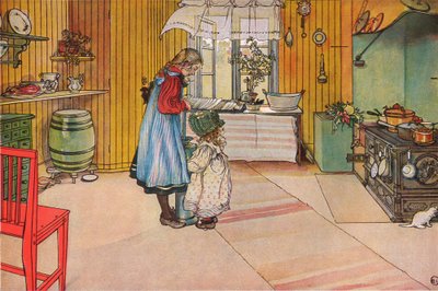 A cozinha de Carl Larsson
